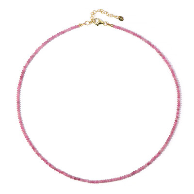 Collana in argento con Tormalina Rosa