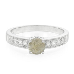 Anello in argento con Spectrolite