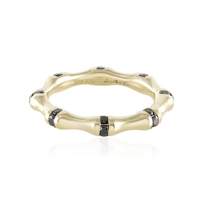Anello in oro con Diamante Nero (de Melo)