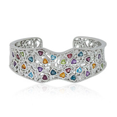 Bracciale in argento con Topazio Blu Londra (Dallas Prince Designs)