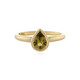 Anello in oro con Tanzanite Gialla (non riscaldata)