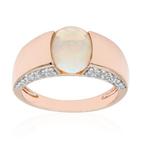Anello in oro con Opale di Welo