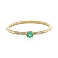 Anello in oro con Smeraldo Russo (Adela Gold)