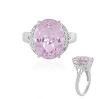 Anello in argento con Kunzite