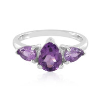 Anello in argento con Ametista