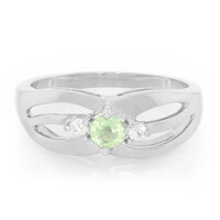 Anello in argento con Cianite Menta