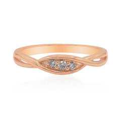 Anello in oro con Diamante Rosa d'Argyle I3 (Mark Tremonti)