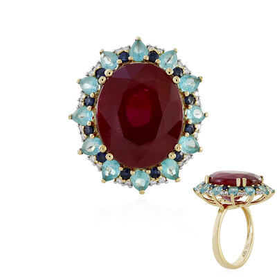 Anello in oro con Rubino del Madagascar (D'vyere)