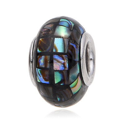 Ciondolo in argento con Conchiglia Abalone (MONOSONO COLLECTION)