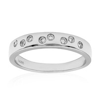 Anello in platino con Diamante SI2 (G)