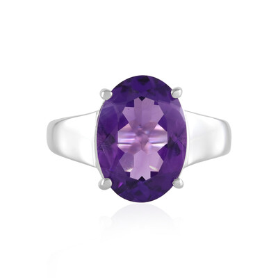 Anello in argento con Ametista Siberiana