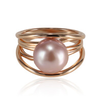 Anello in argento con Perla Ming (TPC)