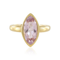 Anello in argento con Kunzite