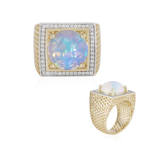 Anello in oro con Opale di Welo (Ornaments by de Melo)