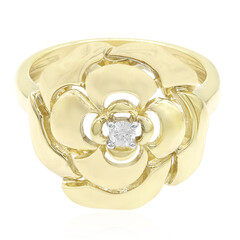 Anello in argento con Diamante I1 (G)