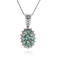 Collana in argento con Zircone Ratanakiri (Dallas Prince Designs)