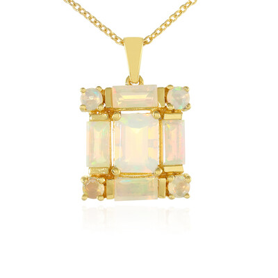Collana in argento con Opale di Welo