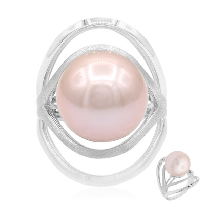 Anello in argento con Perla Ming (TPC)