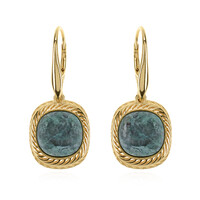 Orecchini in argento con Fuchsite