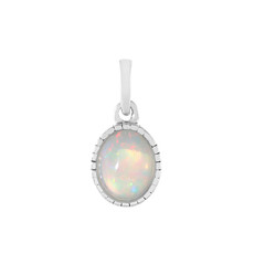 Ciondolo in argento con Opale di Welo