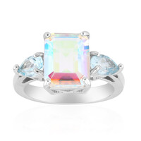 Anello in argento con Quarzo Moonlight