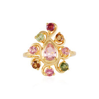 Anello in argento con Tormalina