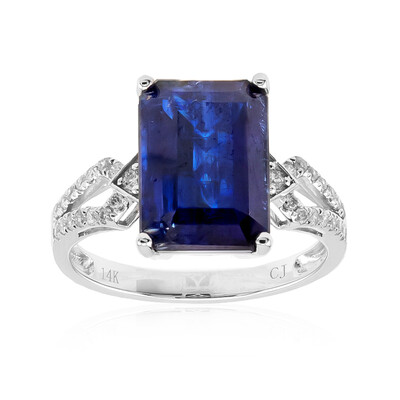 Anello in oro con Cianite del Nepal (CIRARI)