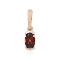 Ciondolo in oro con Zircone Rosso