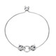 Bracciale in argento con Zircone