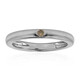 Anello in argento con Diamante Champagne I2