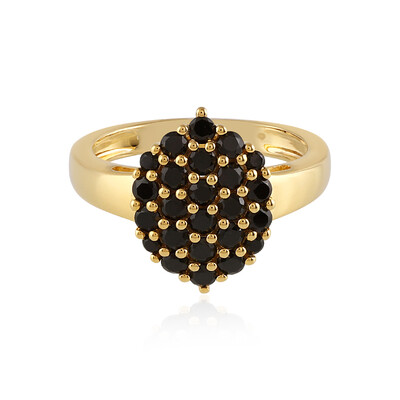 Anello in argento con Spinello Nero