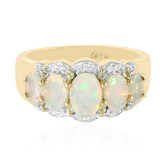 Anello in oro con Opale di Welo (La Revelle)