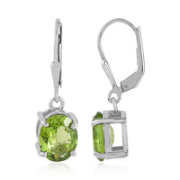 Orecchini in argento con Peridoto