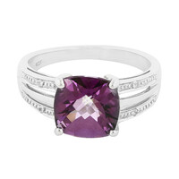 Anello in argento con Topazio Grape