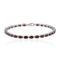 Bracciale in argento con Granato