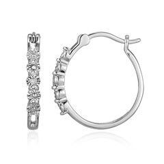 Orecchini in ottone con Diamante I3 (I) (Juwelo Style)