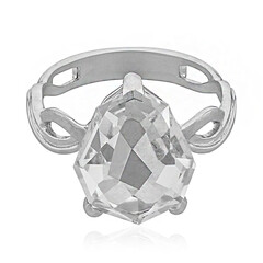 Anello in argento con Quarzo Bianco (TPC)