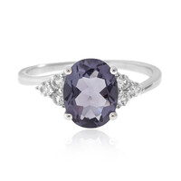 Anello in argento con Quarzo Mirtillo