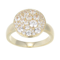 Anello in argento con Zircone (Adela Silber)