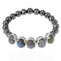 Bracciale in argento con Labradorite (Dallas Prince Designs)