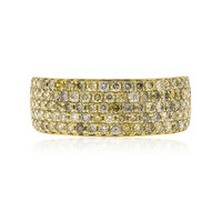 Anello in oro con Diamante Fancy SI2 (CIRARI)