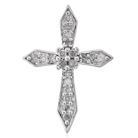 Ciondolo in argento con Diamante I2 (I)