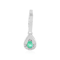 Ciondolo in argento con Smeraldo Russo