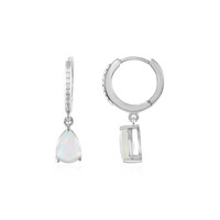 Orecchini in argento con Opale di Welo