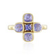 Anello in argento con Tanzanite (KM by Juwelo)