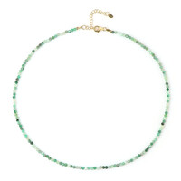 Collana in argento con Smeraldo Brasiliano