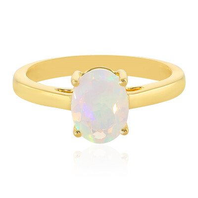 Anello in argento con Opale di Welo
