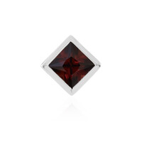 Ciondolo in argento con Zircone Rosa