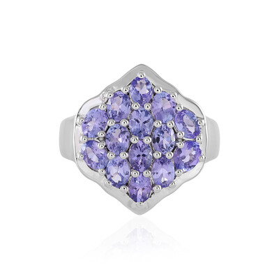 Anello in argento con Tanzanite