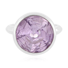 Anello in argento con Ametista Rose de France